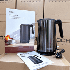 Ấm siêu tốc GKÖCH 1800W HB-K102 màu đen