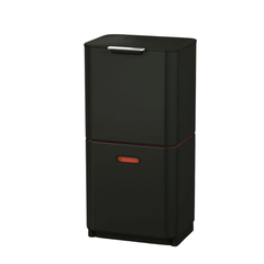 Thùng rác phân loại và khử mùi 3 ngăn Joseph Joseph Totem Max 60L (Carbon Black) 30106
