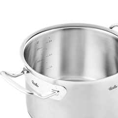 Bộ nồi Fissler Profi 5 món vung thép kèm chảo 2 quai 28cm made in Germany