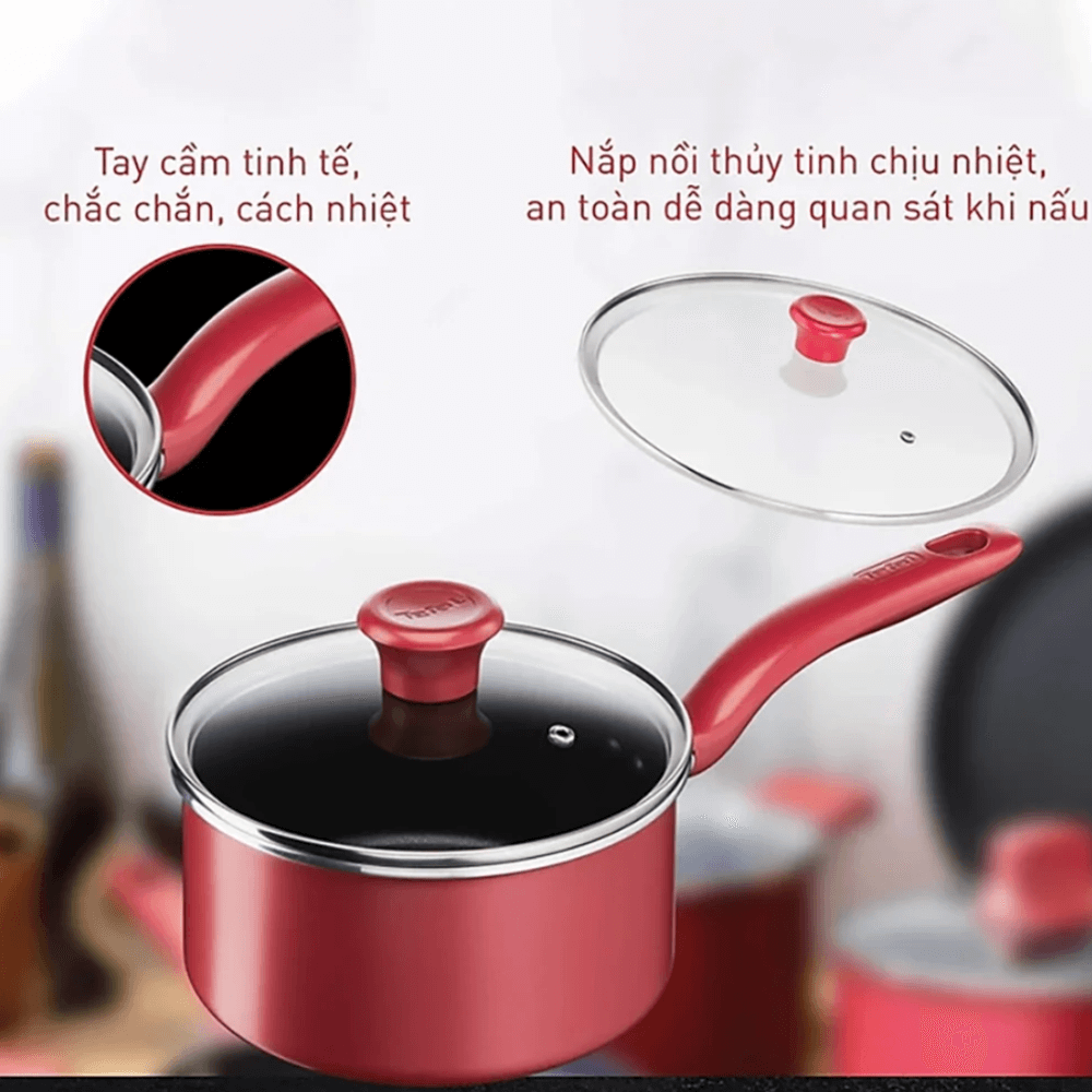 Quánh chống dính TEFAL So Chef G1352395 18cm