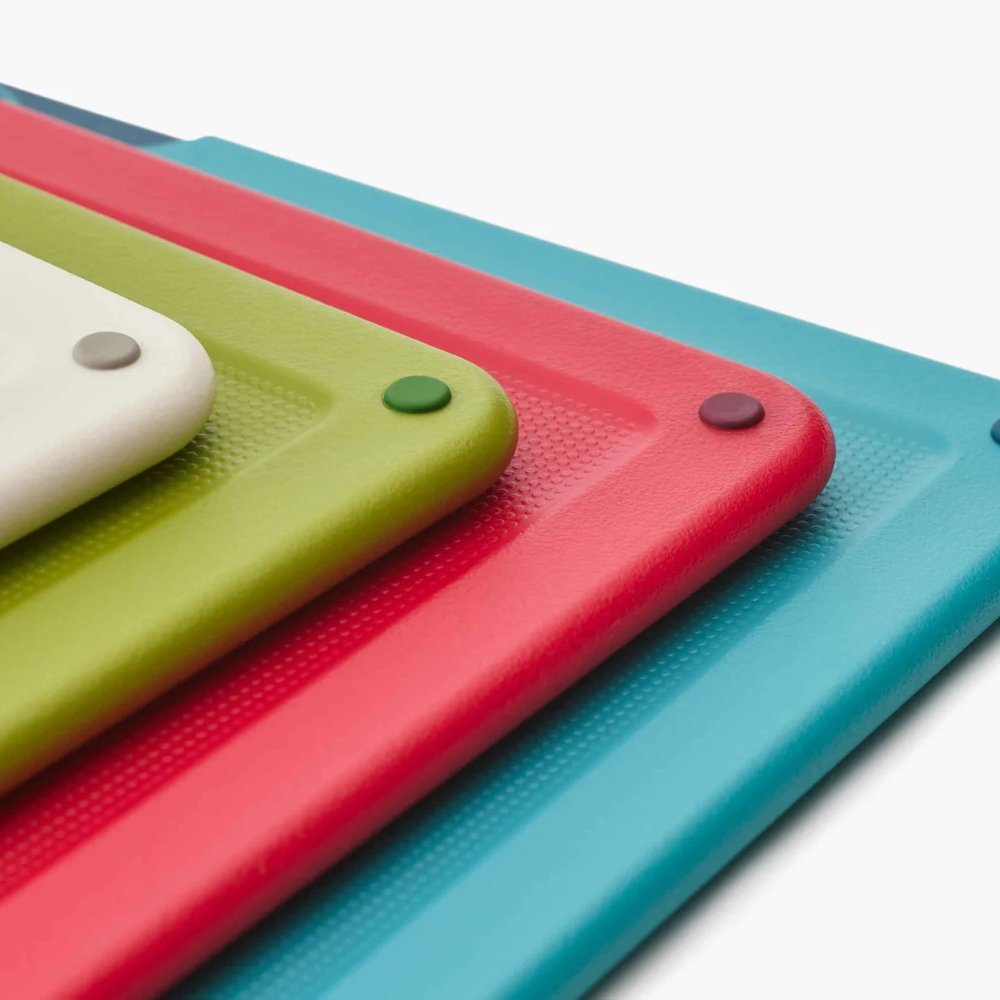 Set 4 thớt Joseph Joseph 60230 Folio kèm 1 dao nhà bếp