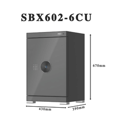 Két sắt Philips SBX602-6CU 89 Kg màu xám