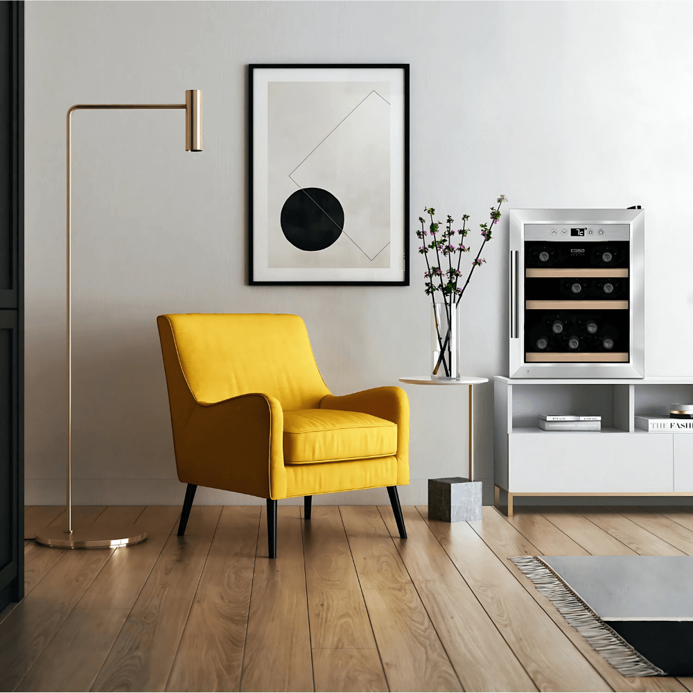 Tủ rượu vang CASO WineSafe 12 Classic 622 12 chai