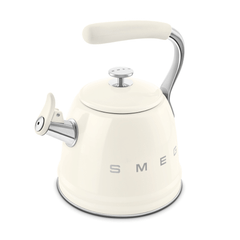 Ấm đun từ thổi sáo SMEG CKLW2001CR màu kem