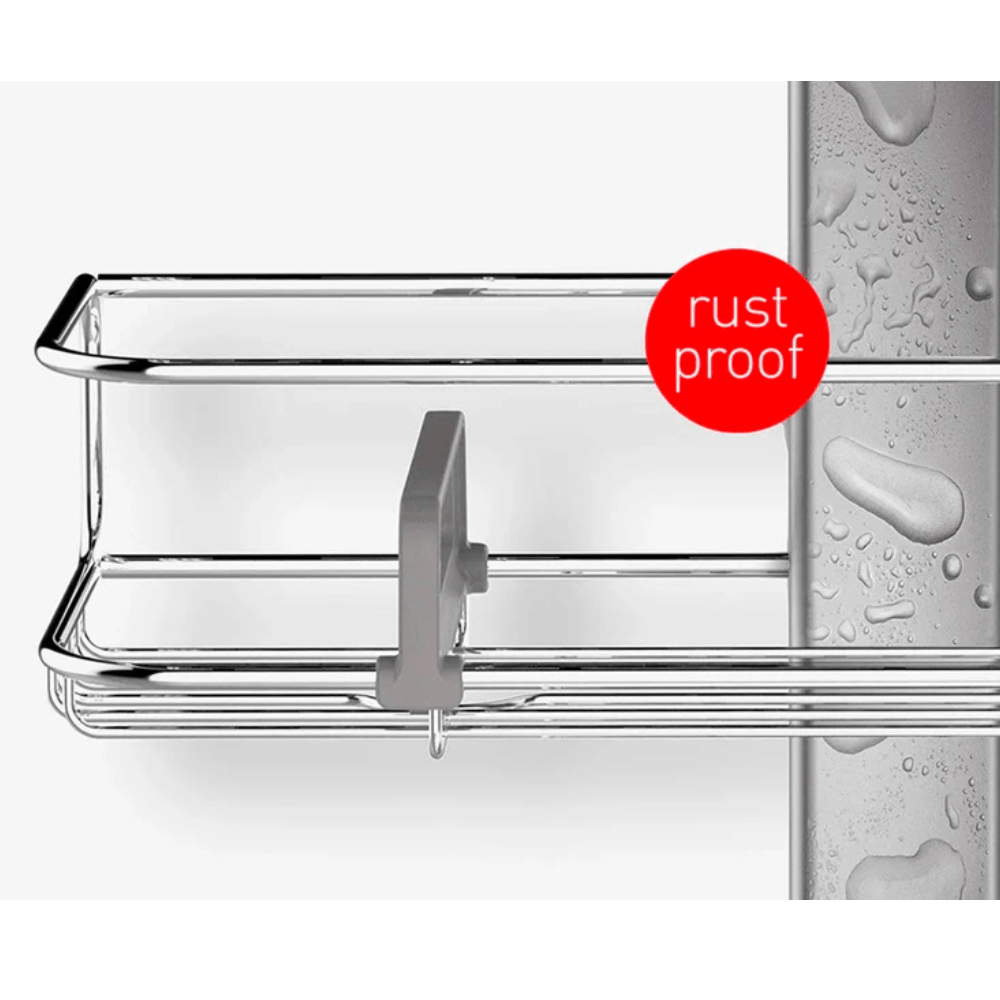 Giá để đồ nhà tăm Simplehuman Caddy góc