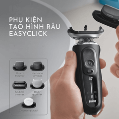 Máy cạo râu BRAUN Series 7 7075cc màu đen