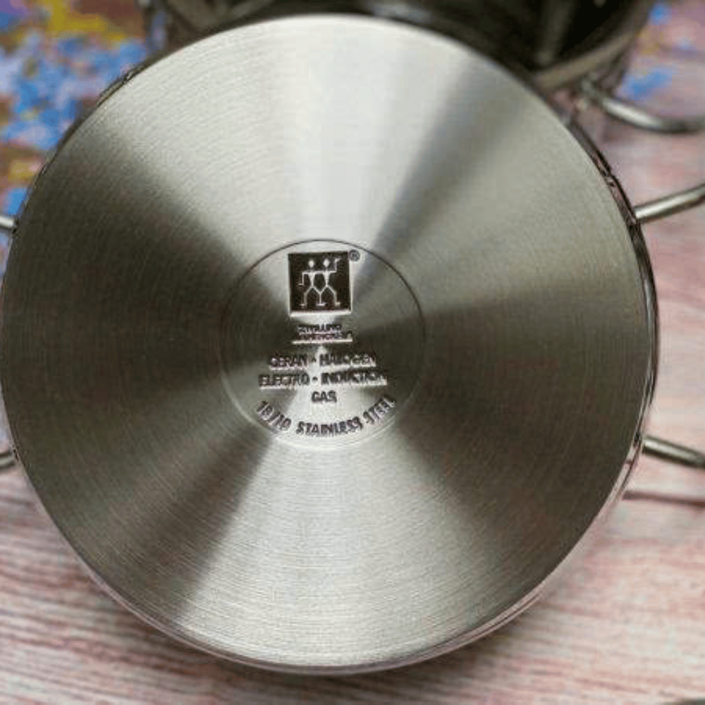 Bộ nồi Zwilling Element 5 món kèm quánh vung kính