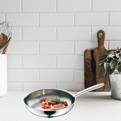 Chảo inox lòng trơn WMF Profi 20cm 24cm 28cm