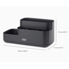 Khay đựng bàn chải mỹ phẩm nhà tắm Joseph Joseph 70600 EasyStore màu đen