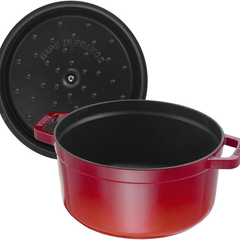 Nồi tròn STAUB Cocotte 20cm màu đỏ cheery nội địa Đức