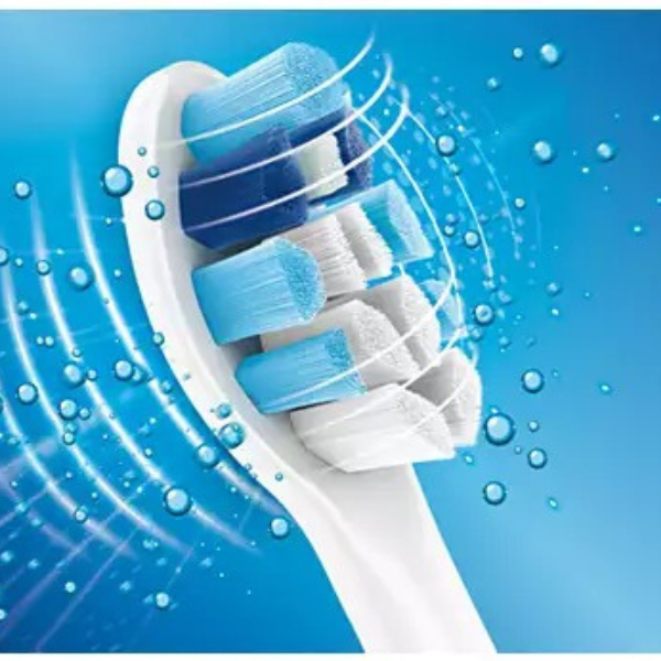 Set 2 bàn chải điện Philips Sonicare HX6232/41 màu đen và màu hồng