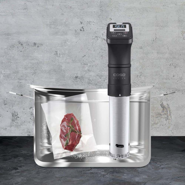 Máy hút chân không CASO VC10 màu inox
