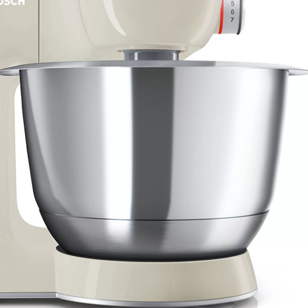 Máy trộn bột đa năng BOSCH MUM58L20 màu xám bạc