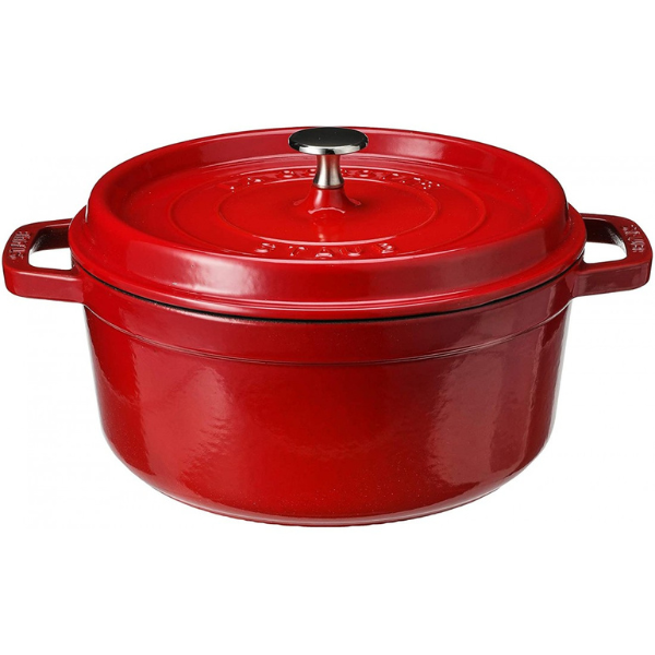 Nồi tròn STAUB Cocotte 20cm màu đỏ cheery nội địa Đức