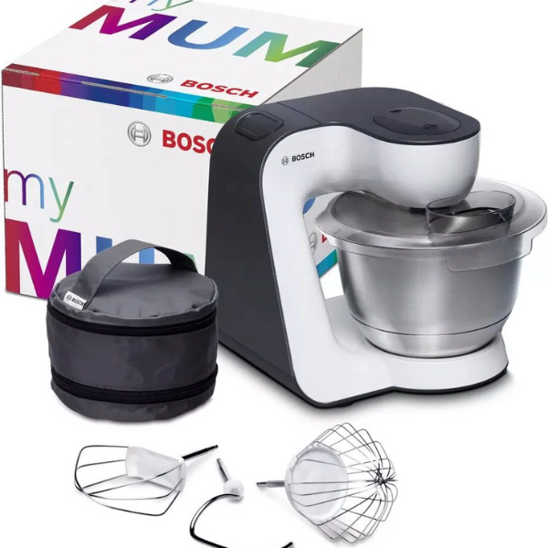 Máy trộn bột đa năng BOSCH MUM54A00 màu trắng xám