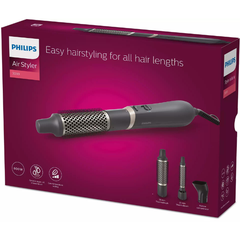 Lược sấy tạo kiểu Philips AirStyler series 3000 BHA301/00 màu đen