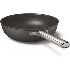 Chảo sâu lòng SMEG CKFW3001BLM 30cm màu đen nội địa Đức