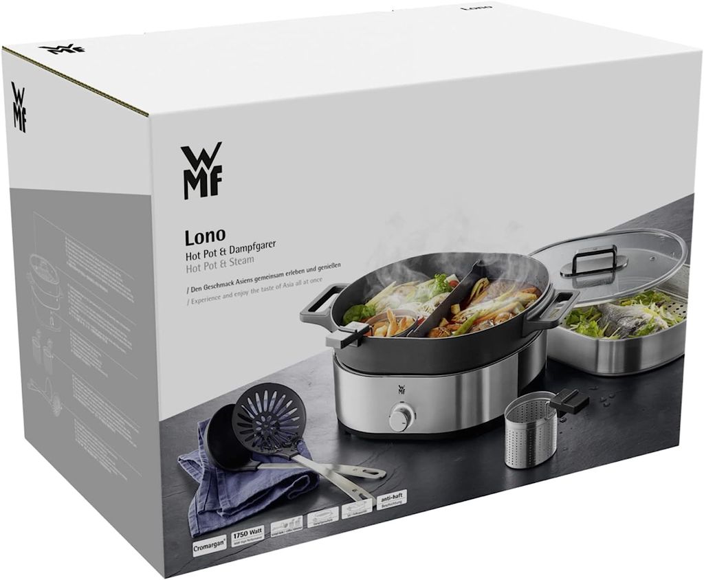 Nồi lẩu hấp WMF Lono Hot Pot & Steam