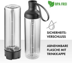 Máy xay sinh tố ZWILLING mini màu đen