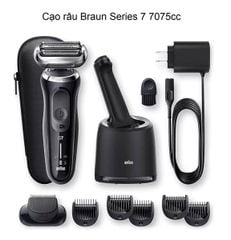 Máy cạo râu BRAUN Series 7 7075cc màu đen