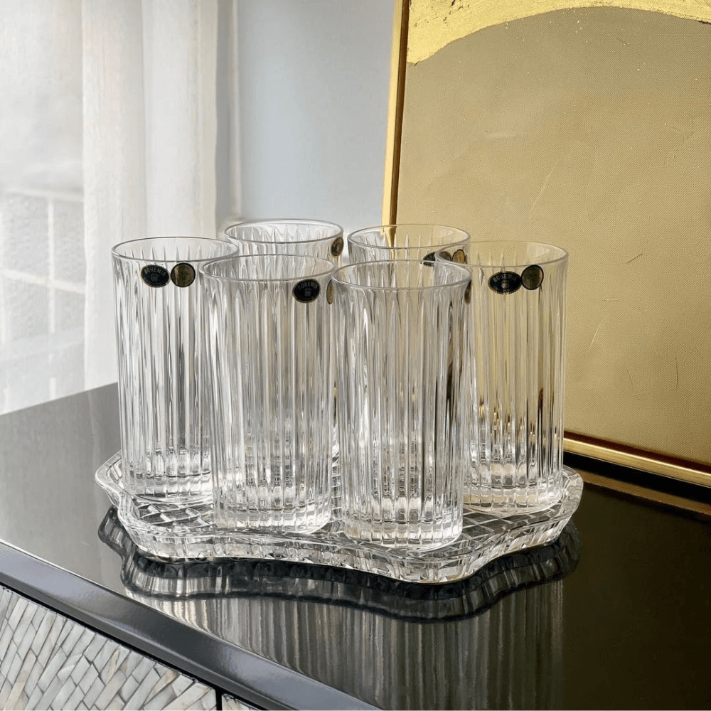 Set 6 cốc cao Bohemia Skyline 350ml