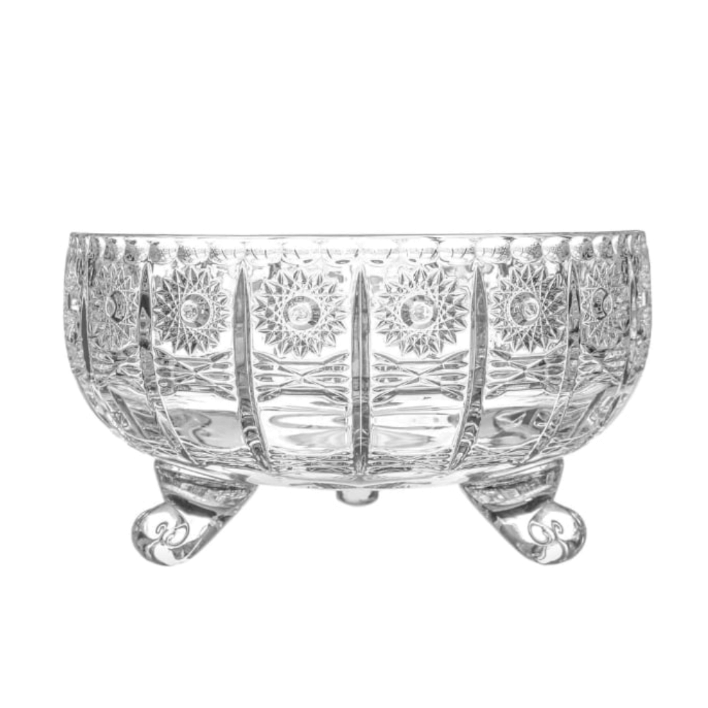 Tô 3 chân M57 12.5cm Crystal Bohemia