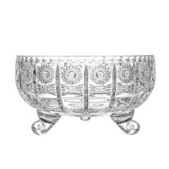 Tô 3 chân M57 12.5cm Crystal Bohemia