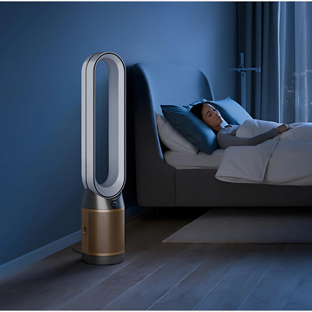 Quạt không cánh kèm lọc không khí DYSON Pure Cool Link TP09 màu xám niken