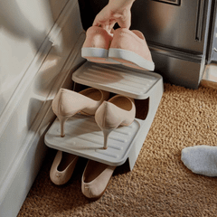 Kệ để giày mini 3 tầng Joseph Joseph Shoe-In Compact (Ecru) 55001