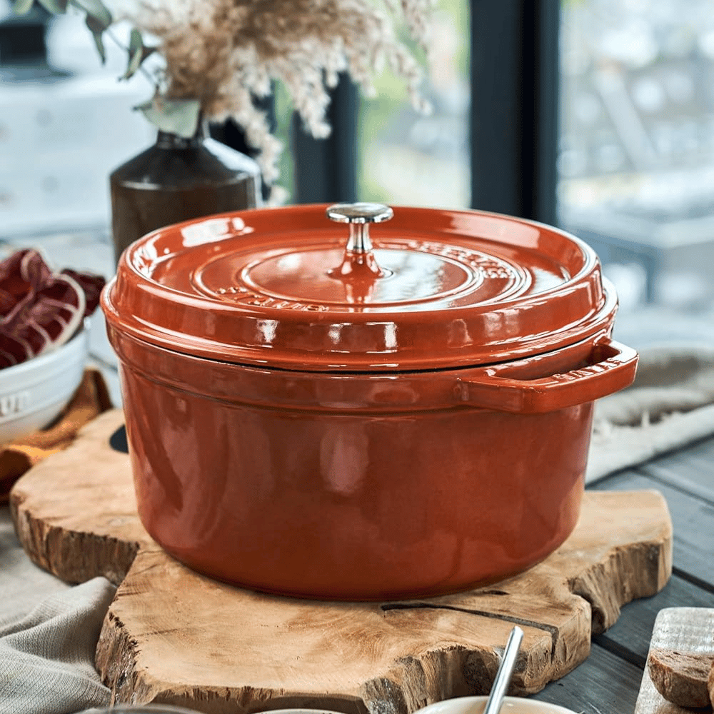 Nồi tròn STAUB Cocotte Cannelle 24cm màu cam quế