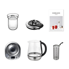 Ấm pha trà chưng yến Hurom Tea Master TM-P02FSS