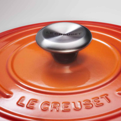 Nồi gang Le Creuset 24cm màu cam orange