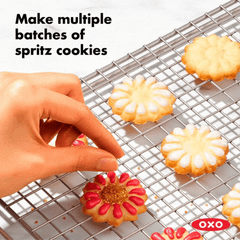 Dụng cụ ép bánh quy, làm bánh quy cực dễ OXO