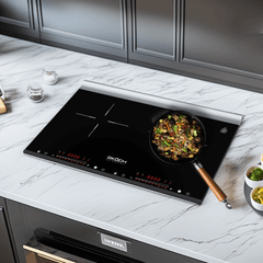 Bếp từ đôi GKÖCH Luxury 3400W màu đen