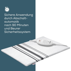 Tấm sưởi điện Beurer HK25 40x30cm màu trắng xám