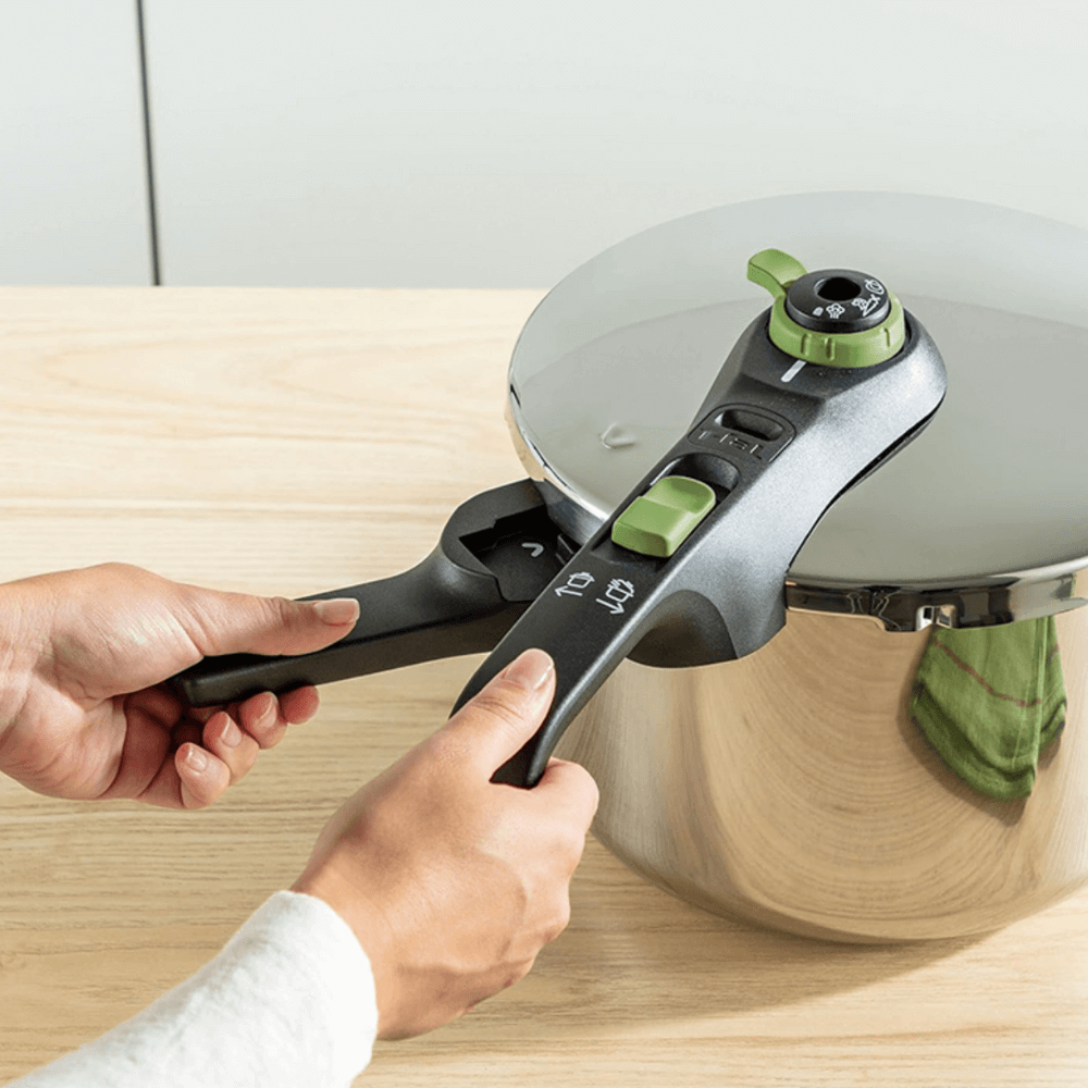 Nồi áp suất TEFAL Secure Trendy có khay hấp 6L