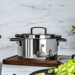 Bộ nồi Zwilling Bellasera 5 món quai đen