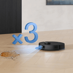 Robot hút bụi lau nhà Ecovas Deebot T30s pro màu đen