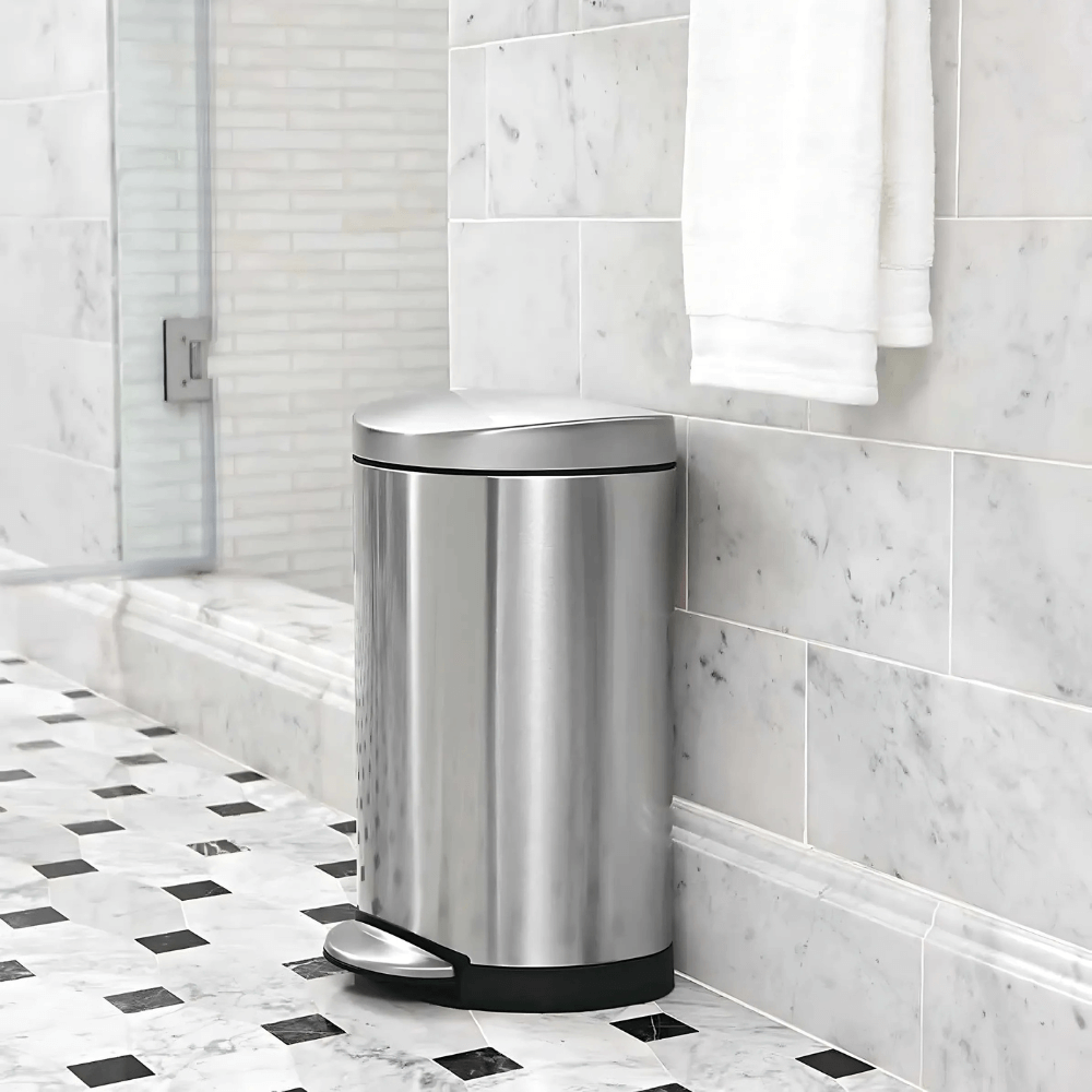 Thùng rác bán nguyệt Simplehuman 10L