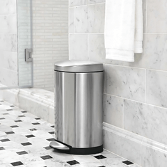 Thùng rác bán nguyệt Simplehuman 10L