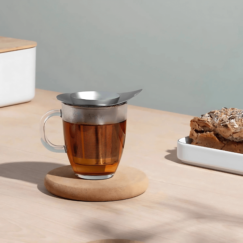 Set cốc kèm lưới lọc trà Bodum 350ml made in EU