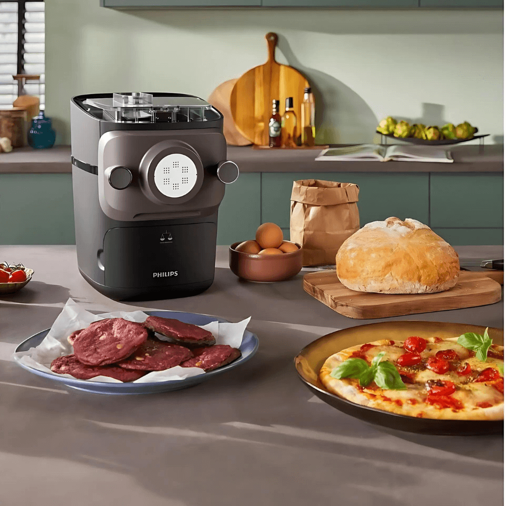 Máy làm mì bún Philips HR2665/93 serie 7000 màu đen