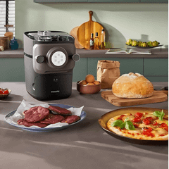 Máy làm mì bún Philips HR2665/93 serie 7000 màu đen