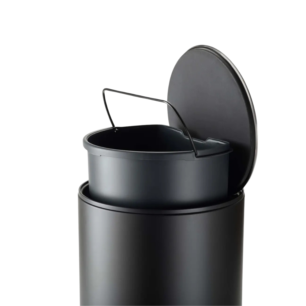 Thùng rác có bàn đạp Joseph Joseph 30151 10L màu đen carbon