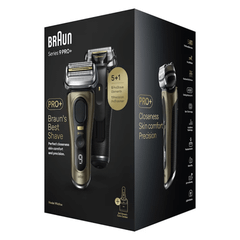 Máy cạo râu Braun Series 9 Pro+ 9569cc made in Germany (màu vàng Gold)