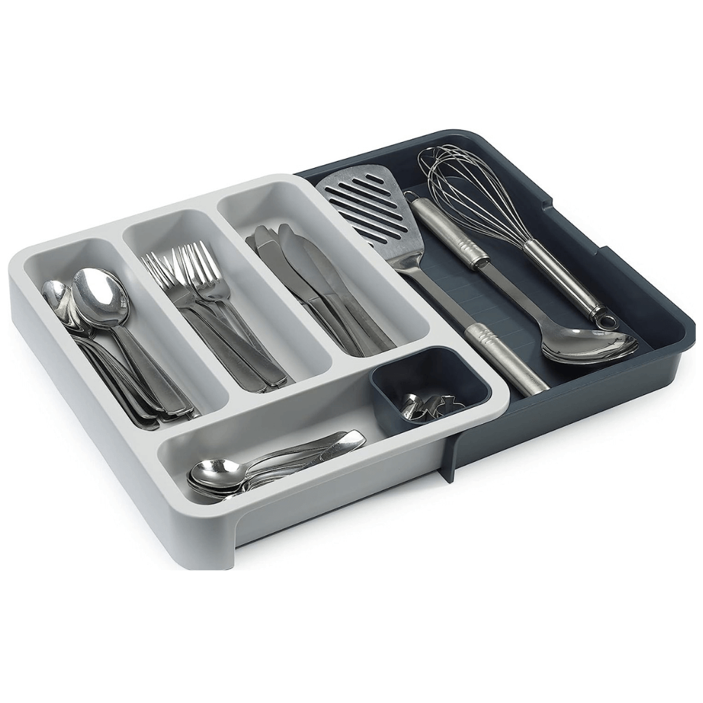 Khay chia ngăn kéo tùy chỉnh Joseph Joseph DrawerStore Expandable (Grey) 85042