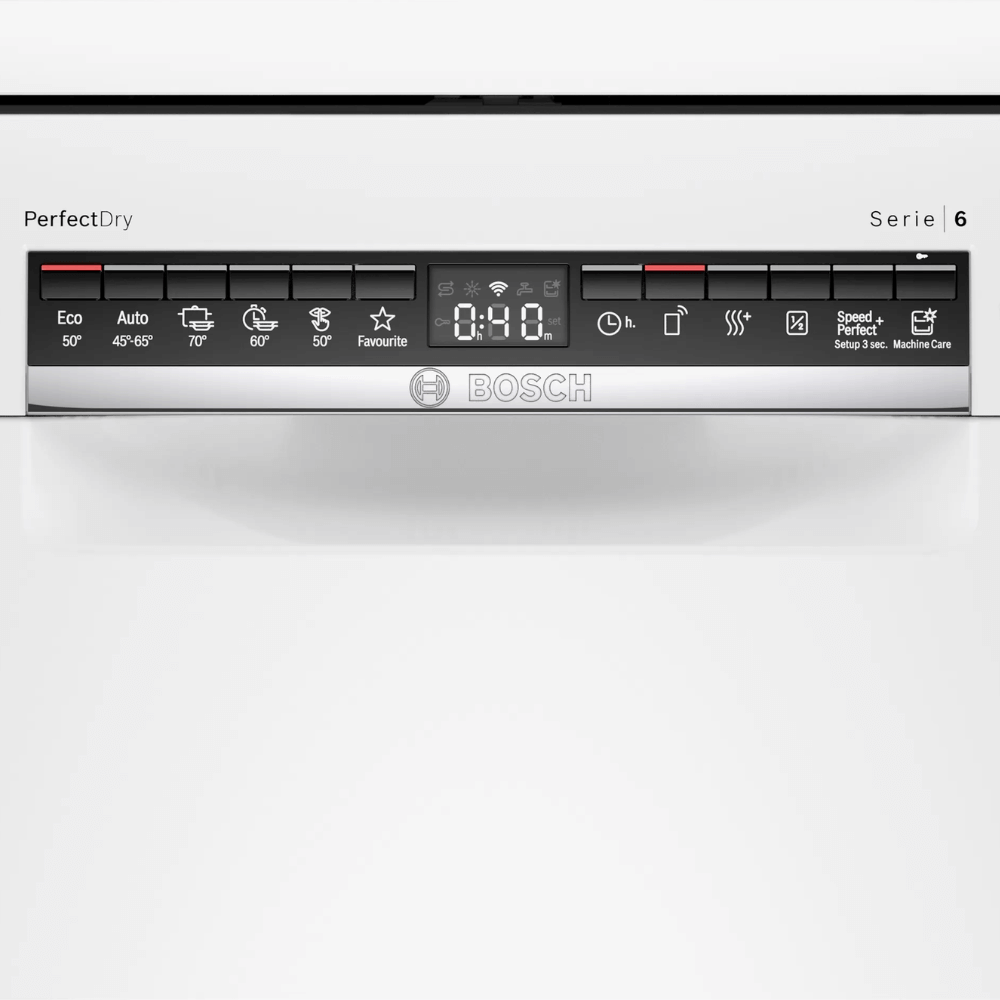 Máy rửa bát độc lập BOSCH SMS6ZCW00E serie 6 sấy Zeolith