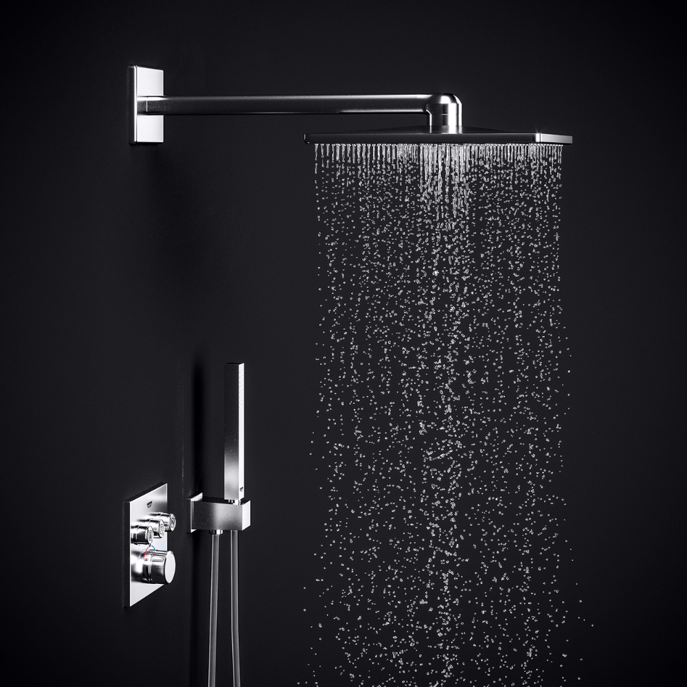 Sen âm tường Grohe 34706000 bát vuông