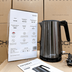 Ấm siêu tốc GKÖCH 1800W HB-K102 màu đen