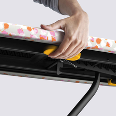 Bàn để ủi đồ chân cao có móc treo cửa Joseph Joseph Glide Compact (Peach Blossom) 50027